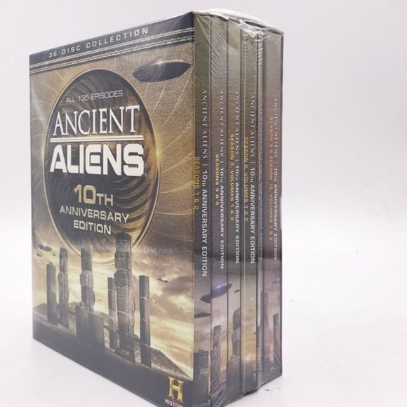 Ancient Aliens The Complete series Seasons 1-10 (DVD 36 discs Box Set) New